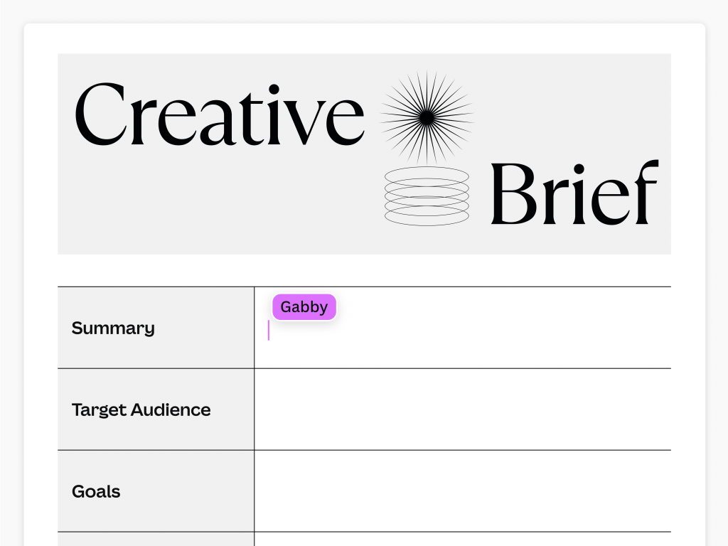 creative brief là gì